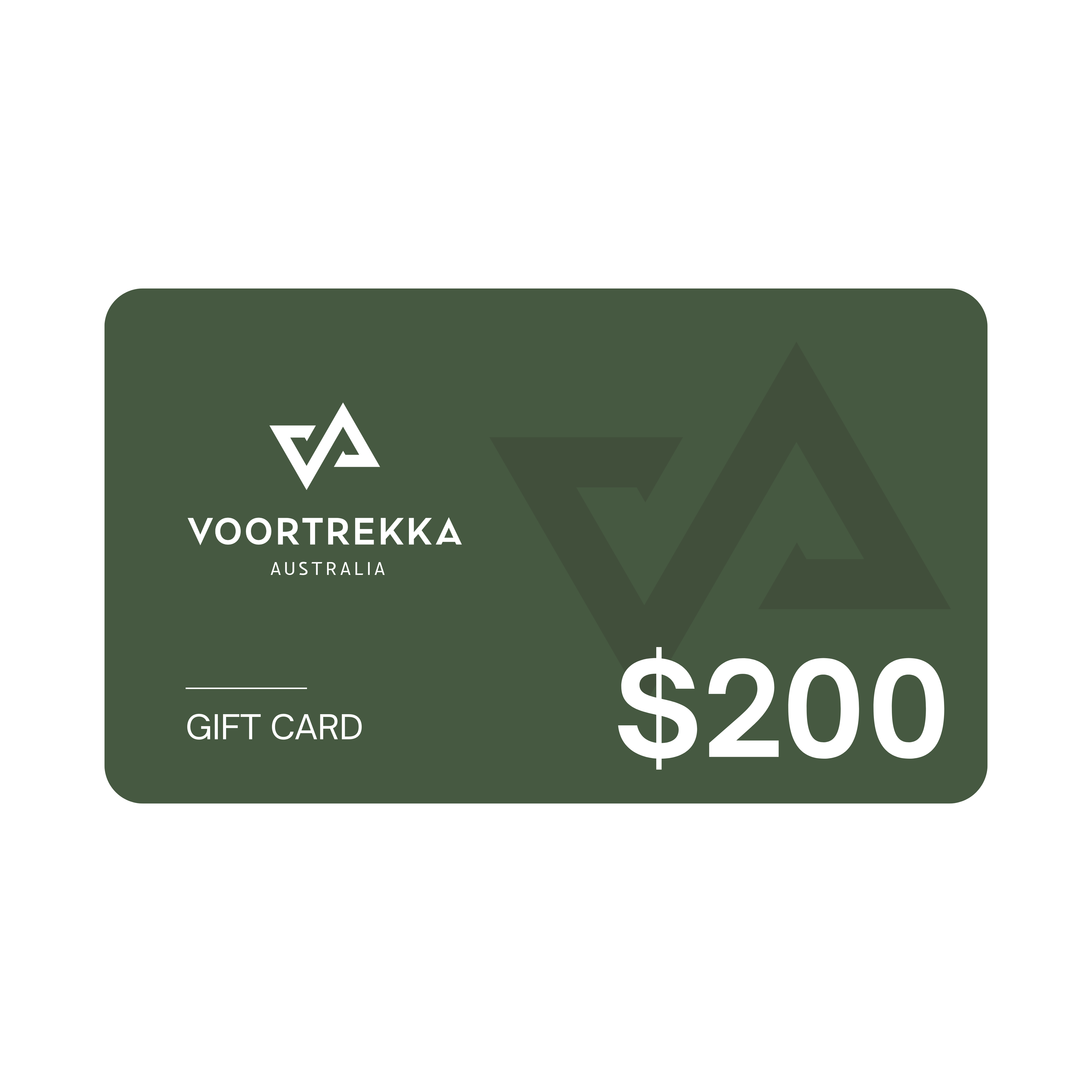 Voortrekka Australia Gift Card - New